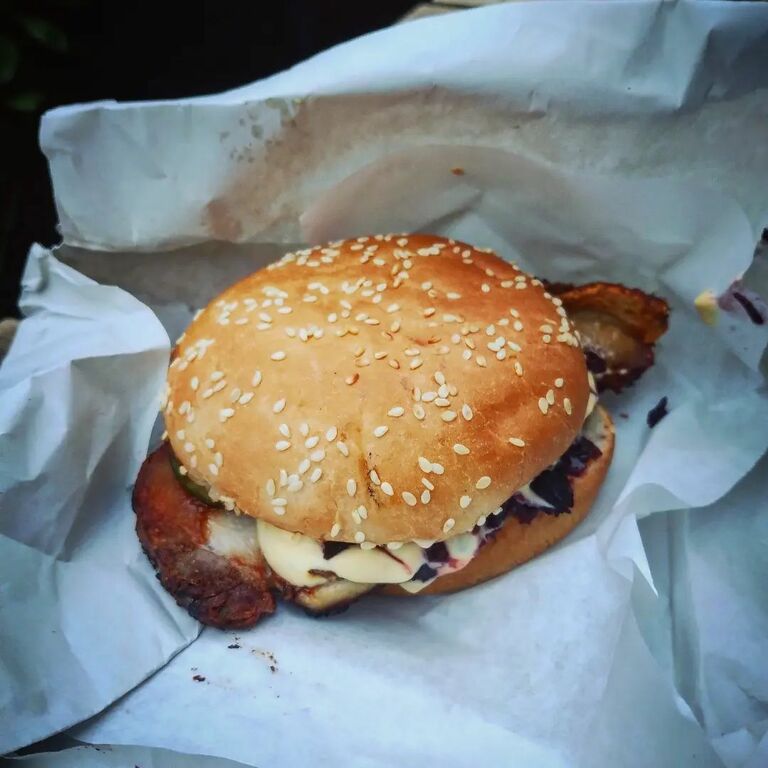 Flæskestegssandwich from Isted Grill