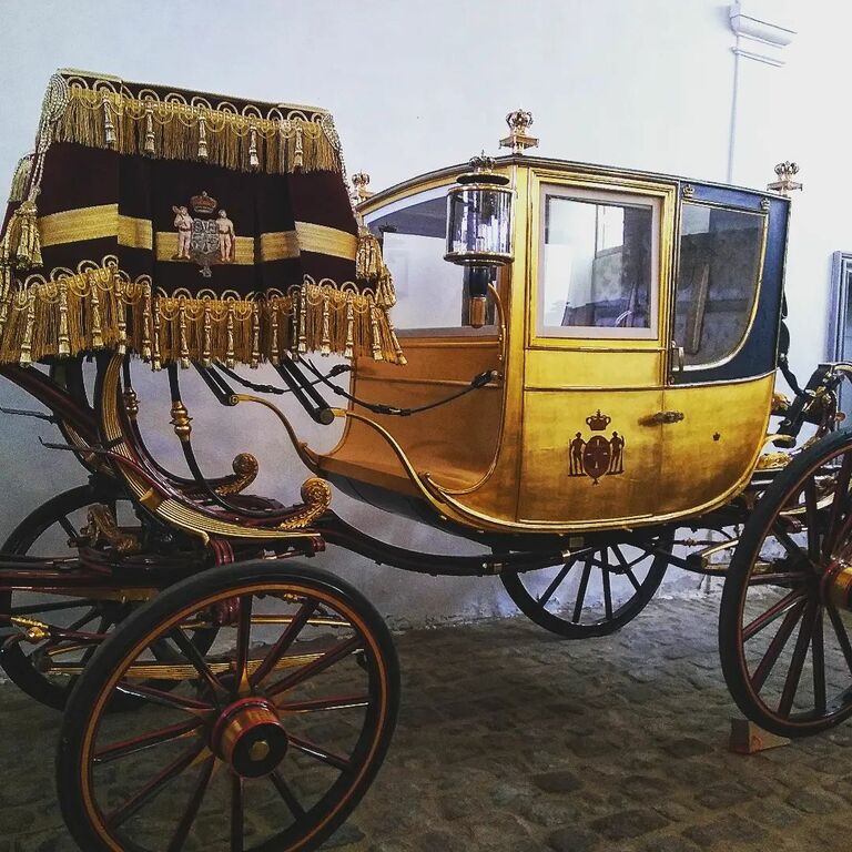 Royal Coach at Christiansborg Palace