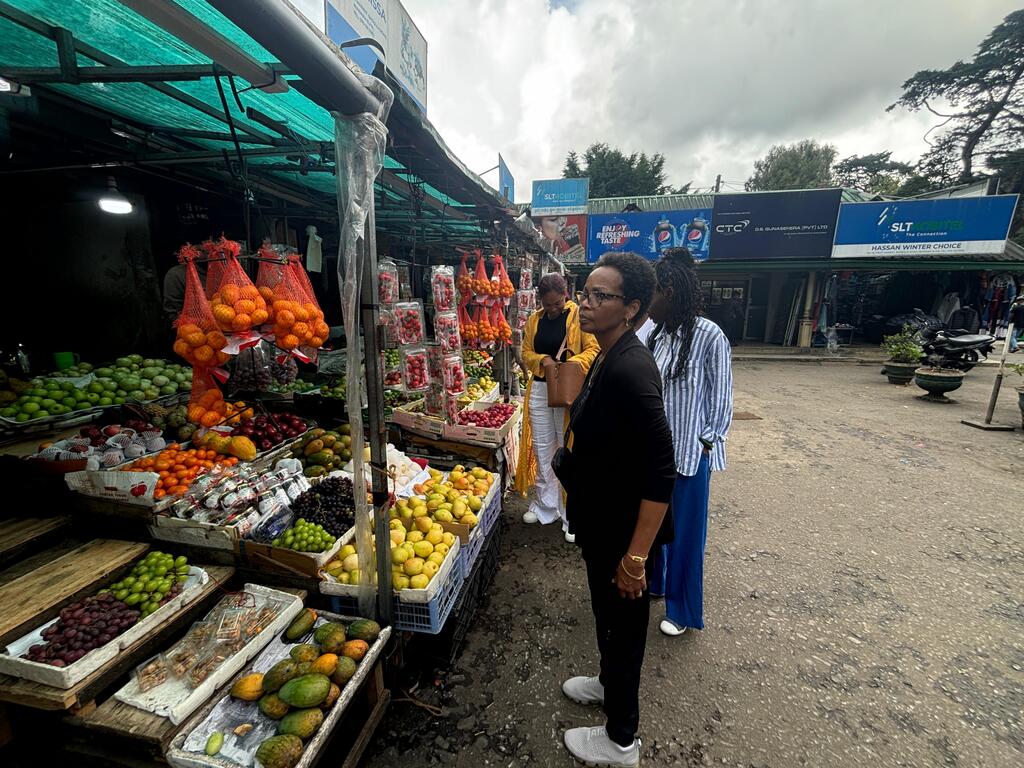Market in Nuwaraeliya 