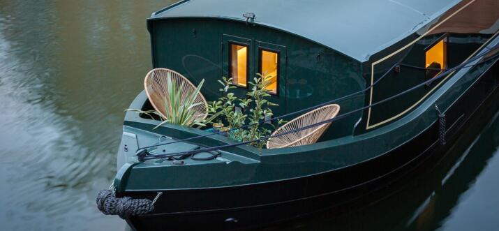 airbnb houseboat london