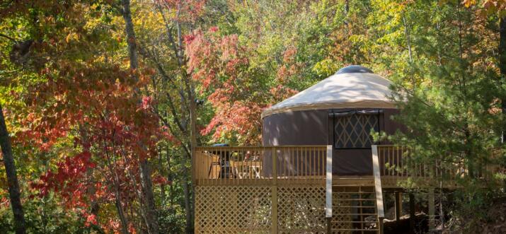 yurt in asheville nc