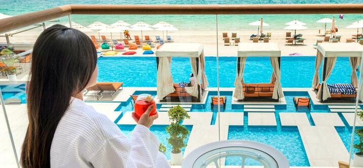 hotels with lazy river dubai