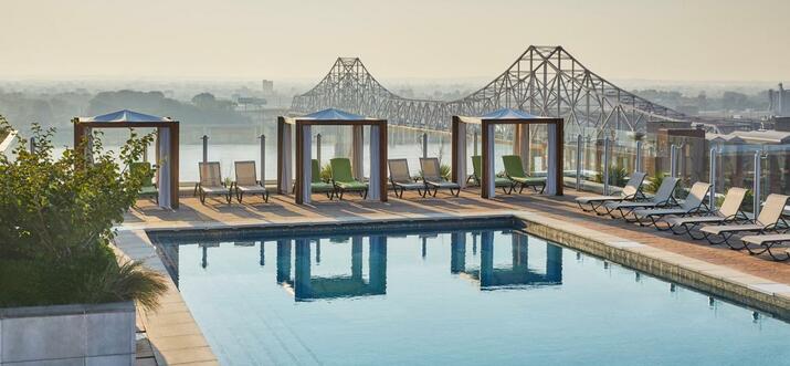 Hotels With Rooftop Pools In St Louis