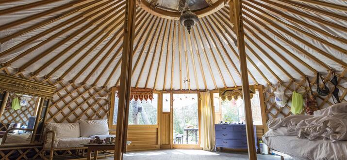 guide to staying in yurt in chester arkansas