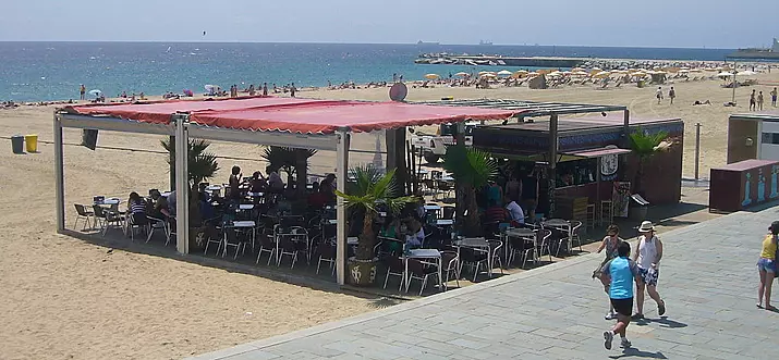 10 Beach Bars In Barcelona, Spain