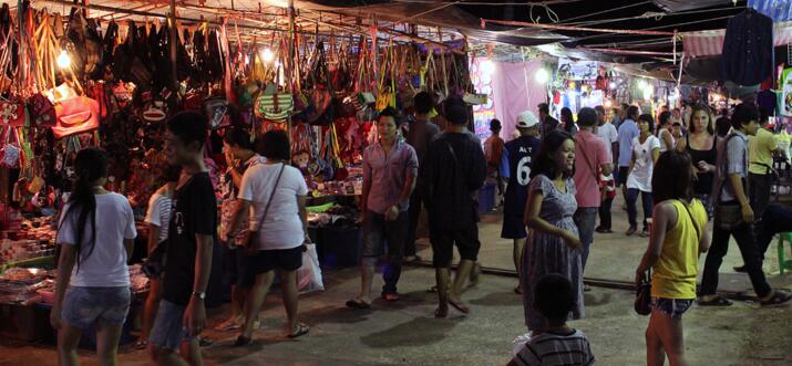 night markets in koh samui