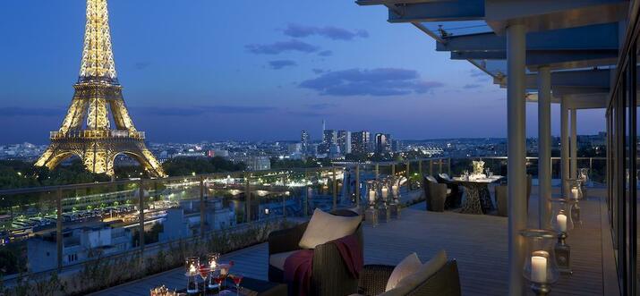Top 10 hôtels à Paris avec vue