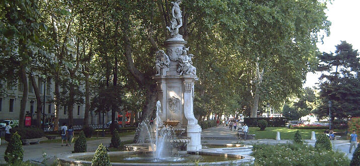 fountains in madrid