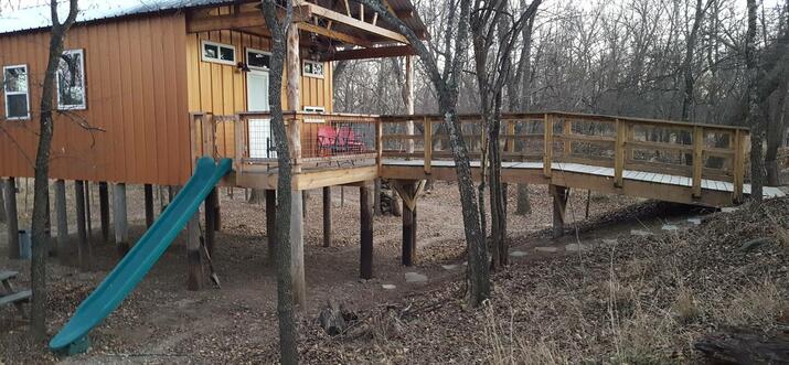 treehouse cabins in oklahoma