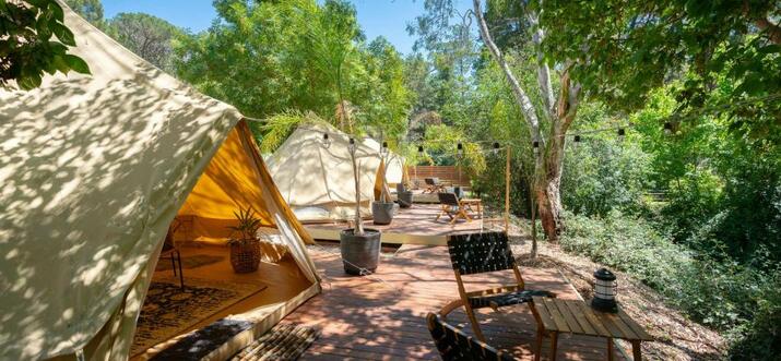 glamping in australia