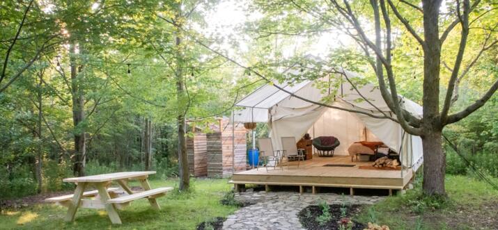 glamping in finger lakes