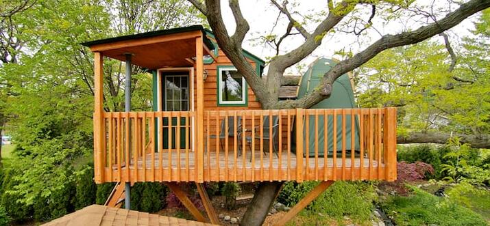 treehouse cabins in illinois