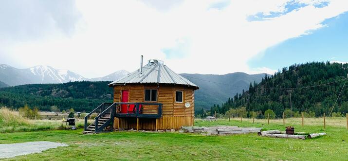 glamping in montana