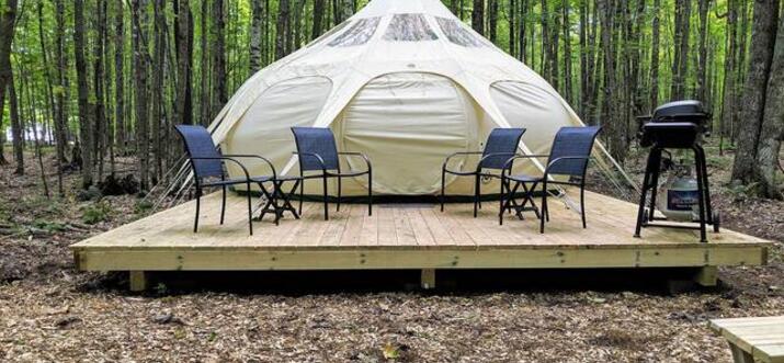 glamping in wisconsin