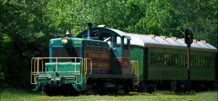 scenic train rides in arkansas