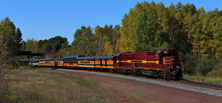 scenic train rides in minnesota