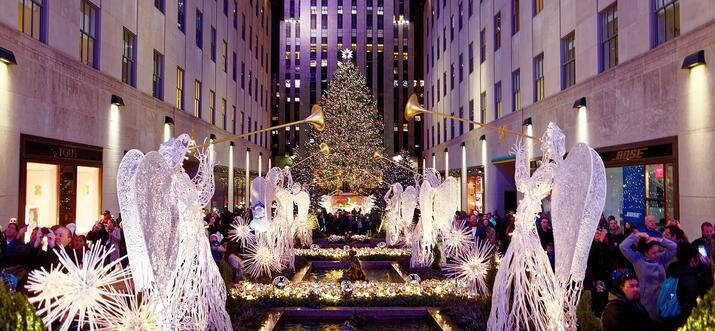 Restaurants avec vue sur le sapin de Noël du Centre Rockefeller