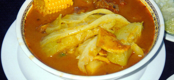Cuisine traditionnelle au Salvador