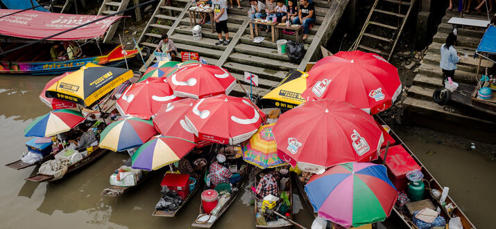 markets in Bangkok