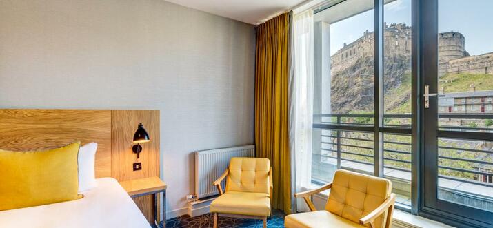hotel with balcony edinburgh