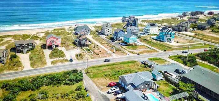 vacation rentals in outer banks with pool