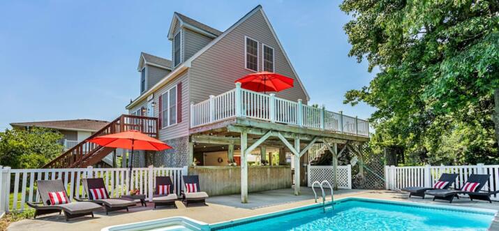 virginia vacation rentals with private pool