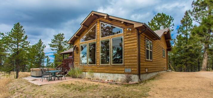 colorado springs cabins with hot tubs