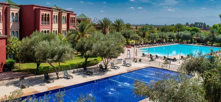 hotels with pools in Morocco