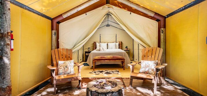 glamping in monterey