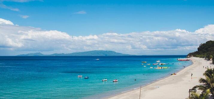 beachfront hotel in puerto galera