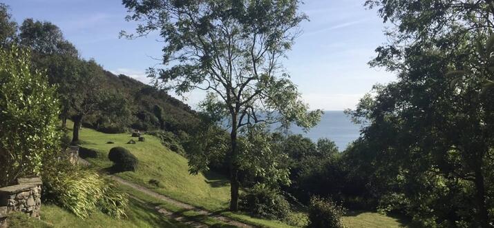 holiday cottage gower sea view