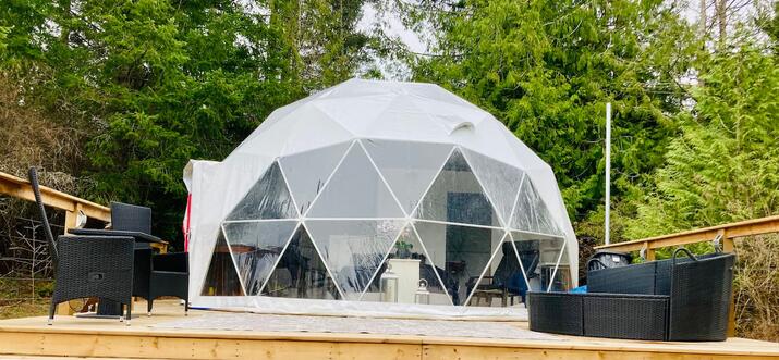 glamping vancouver island