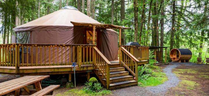 7 Best Yurts Near Green Lake, Seattle, Washington