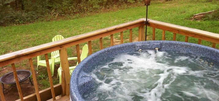 cabins with hot tubs in missouri