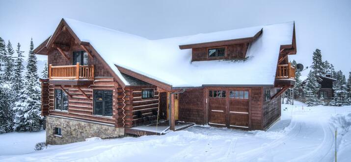 cabins in big sky montana