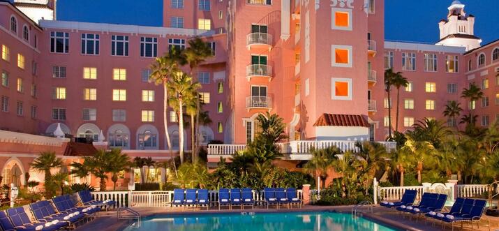 beachfront hotels st pete beach