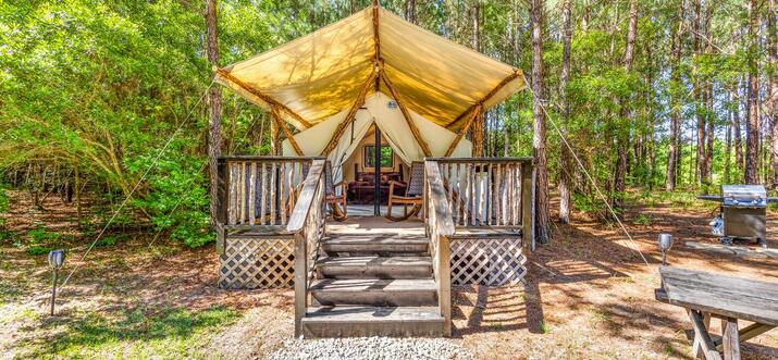 glamping in south carolina