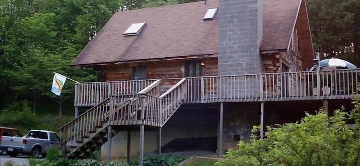 log cabins in west virginia