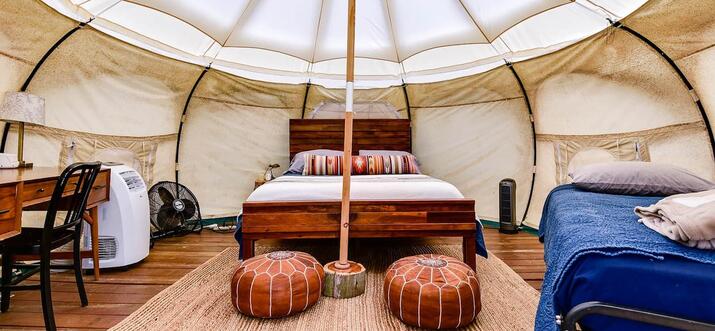 Top 10 Glamping Spots In And Near San Marcos, Texas