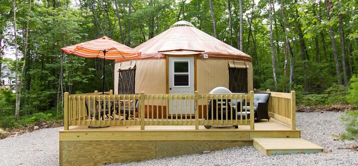 Top 10 Glamping Spots Near Kennebunk, Maine