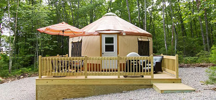 Top 10 Glamping Spots Near Kennebunk, Maine