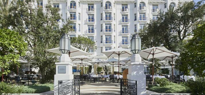 luxury hotels with private beach europe