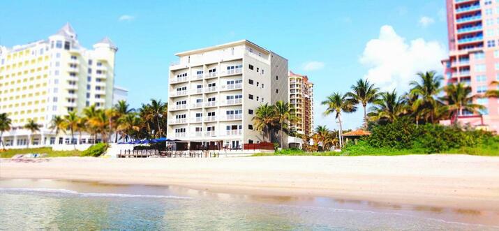 hotel with private beach fort lauderdale