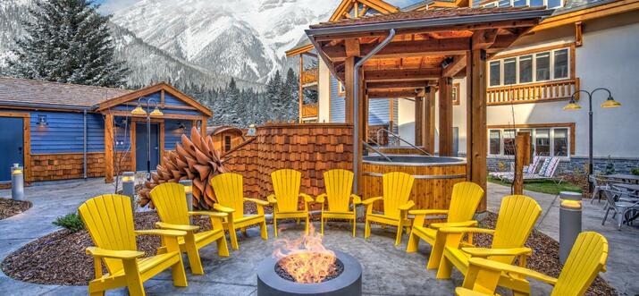 banff hotels with balcony