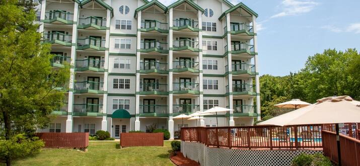branson hotels with balcony