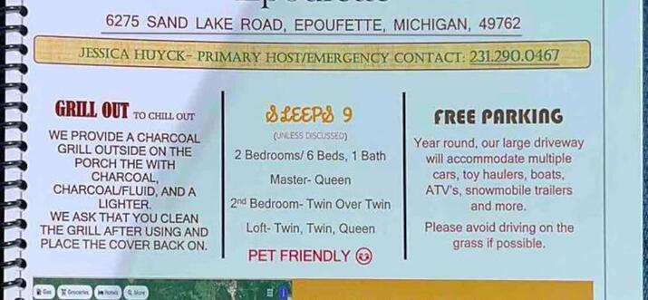 cabins in st ignace mi