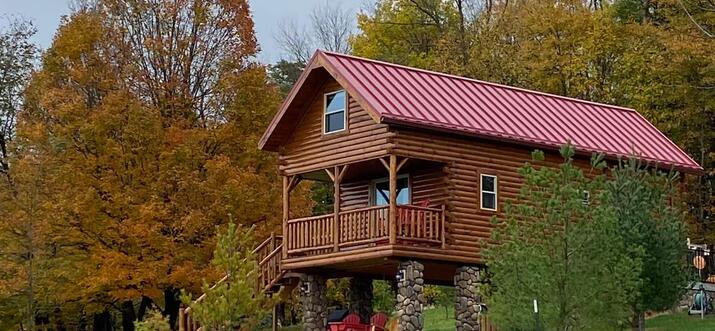 Top 6 Cabins With Hot Tub In Holmes County, Ohio