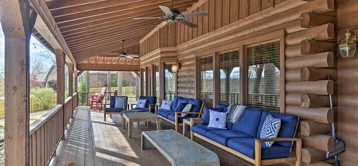 lake ouachita luxury cabins