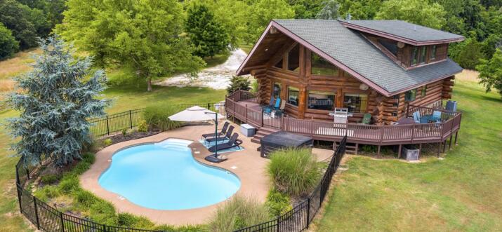 beaver lake luxury cabins