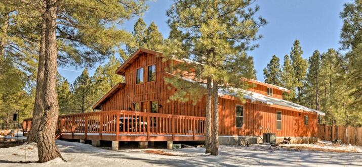 secluded cabins in arizona